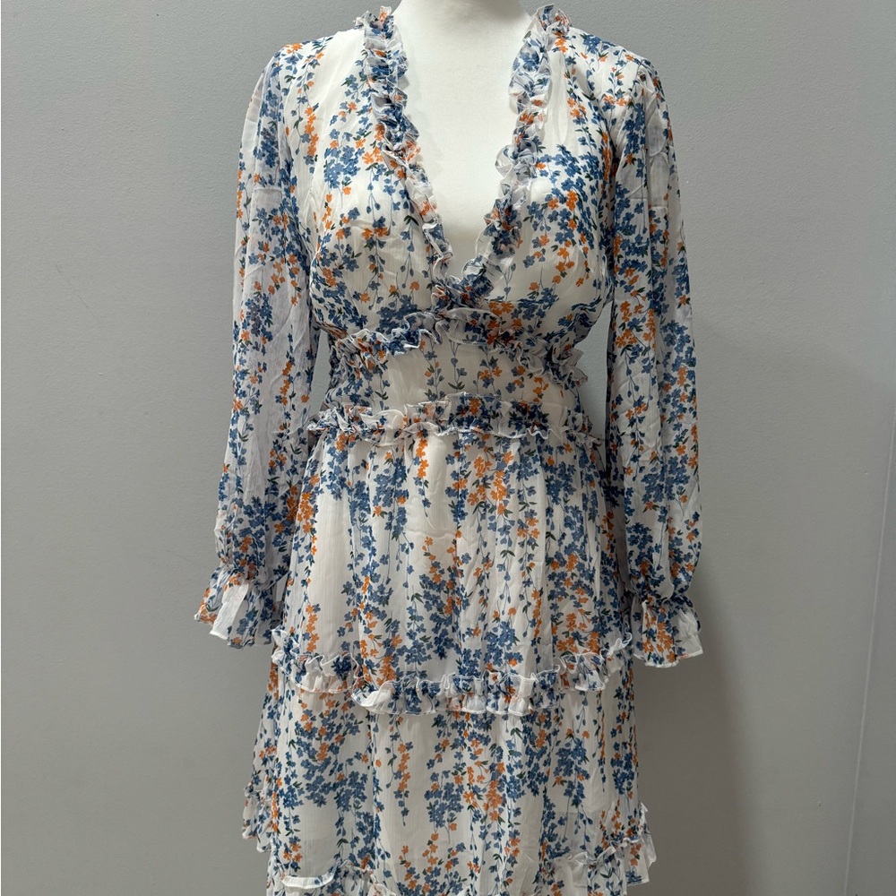 Floral Ruffle Dress